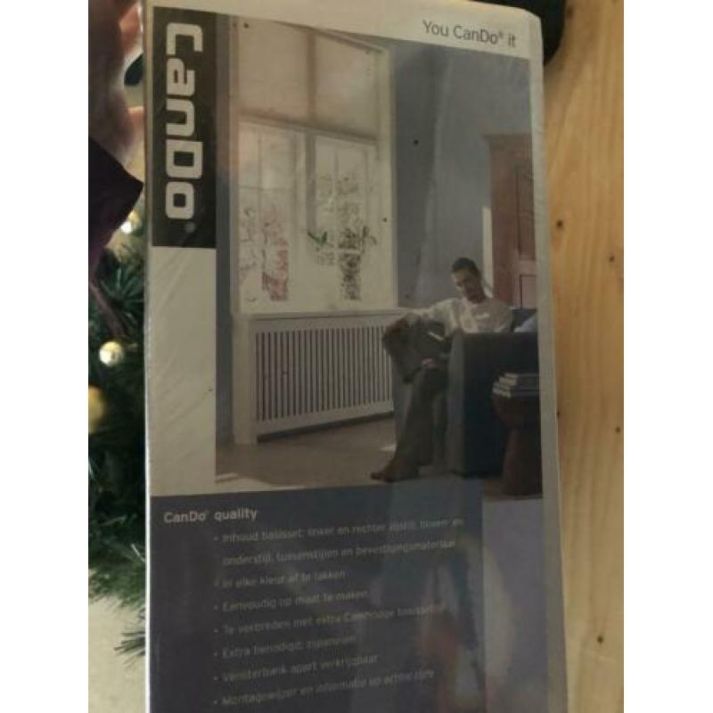 Cando verwarming ombouw wit radiatorbekleding camebridge