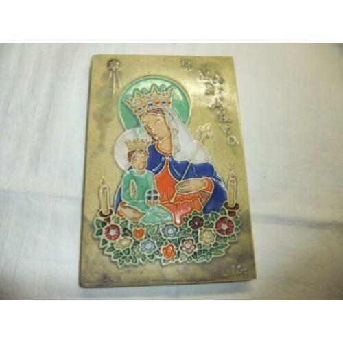 West raven utrecht madonna met kind plateel !