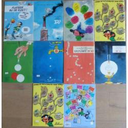 GUUST FLATER, 10 stripboeken, 1 Euro per stuk, 3 x 1e druk !