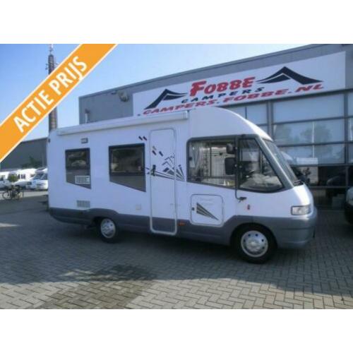 Mooie ruime indeling Burstner I572 '98 2.5Tdi 116pk 162dkm