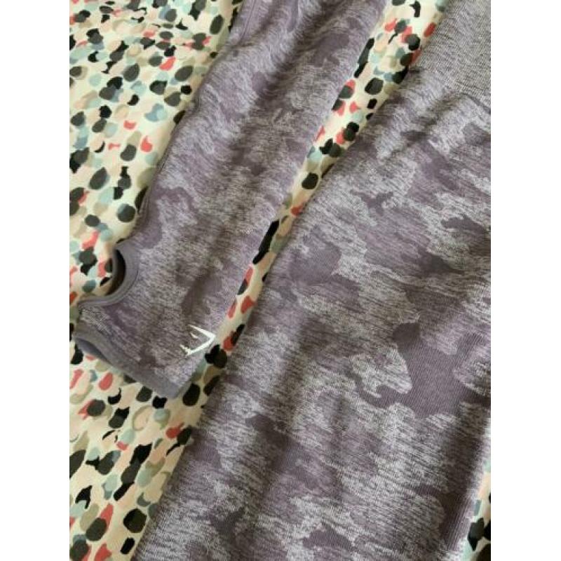 Gymshark set 3 delig Camo maat M