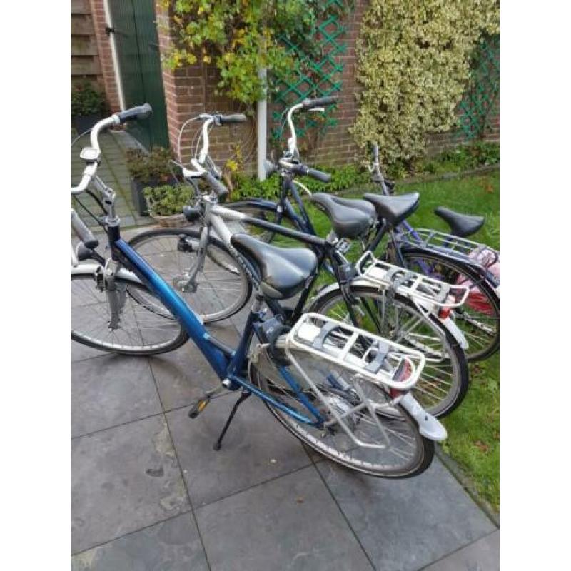 4 fietsen te koop