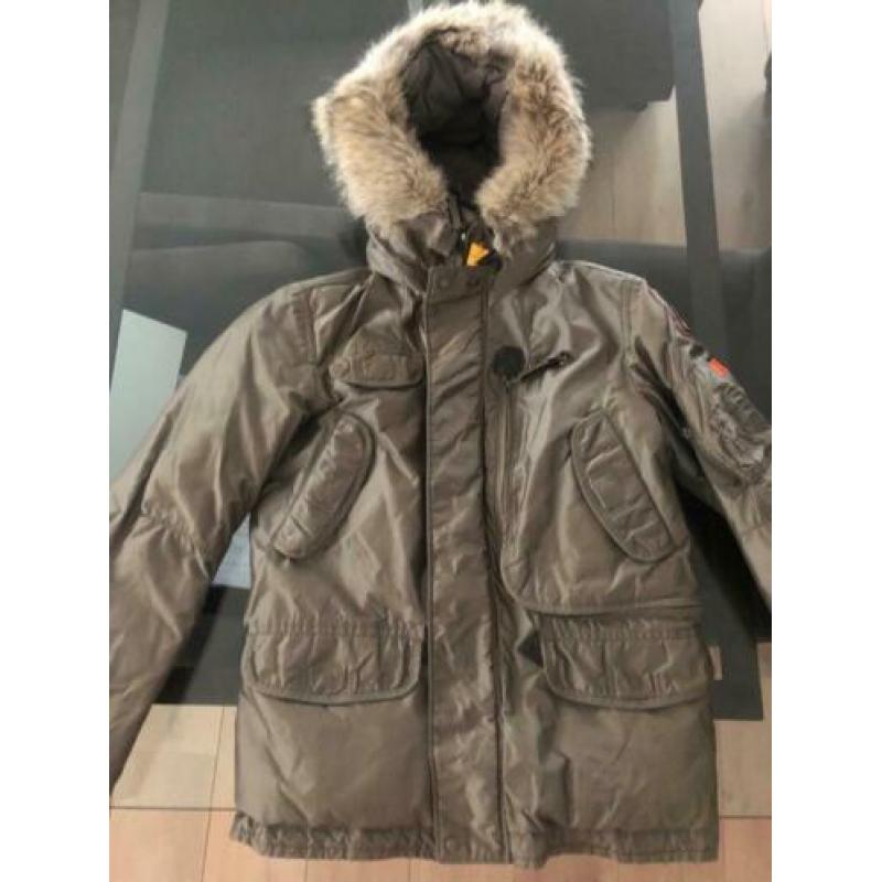 Groene Parajumper winter kinderjas