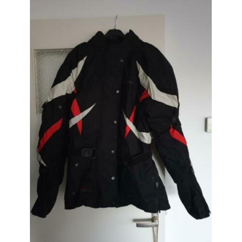 Motor kleding en laarzen z.g.a.n