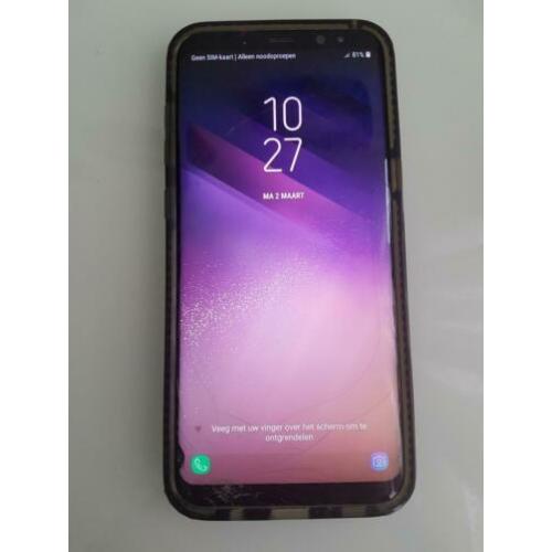 Samsung Galaxy S8 Plus zwart
