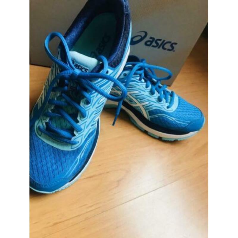 Asics Dames hardloopschoenen Gel Diva Blue/White/Aqua Splash