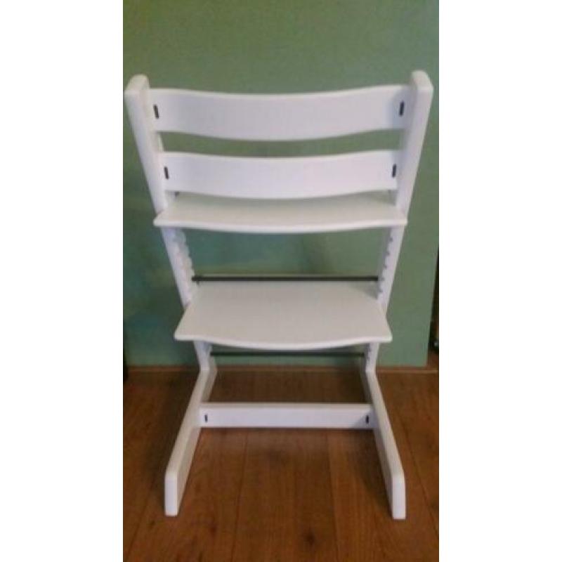 Stokke tripp trapp wit met babyset
