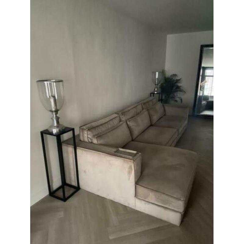 Eric Kuster Style Velourse bank + lounge zand effect.