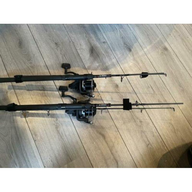 Nash dwarf 6ft 3lb incl nieuw spro molens karpervissen