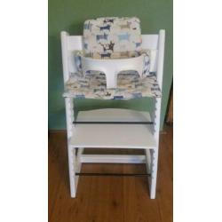 Stokke tripp trapp wit met babyset