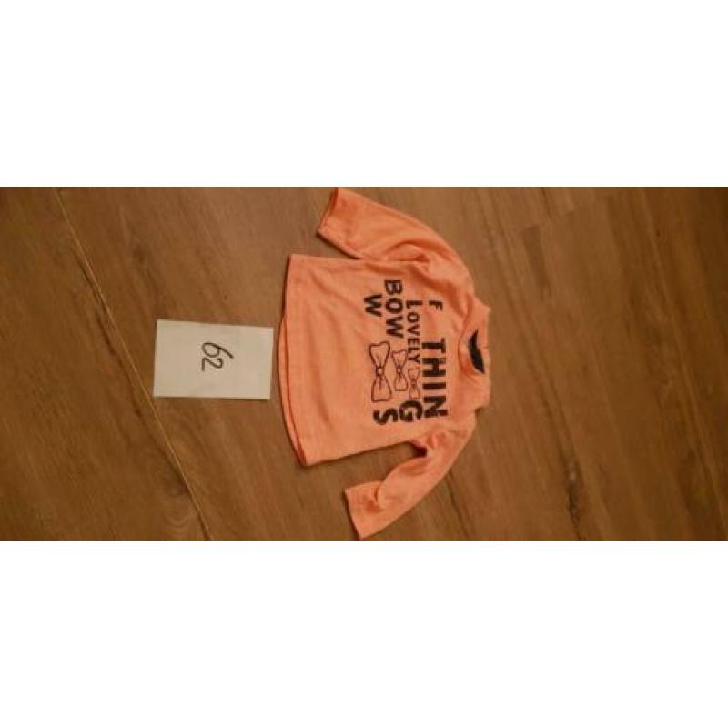 Longsleeves meisje maat 62