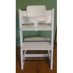 Stokke tripp trapp wit met babyset