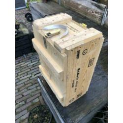 Houten legerkist nieuw