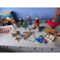 BROCANTE SPEELGOED,ijzer/blik,oud en niet oud