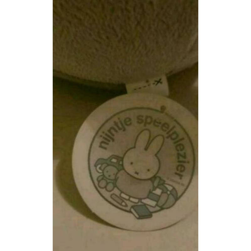 Nijntje knuffel, nieuw met kaartje!