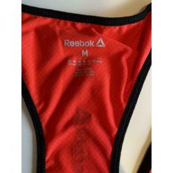 Reekbok sporttopje sport shirt maat m dames