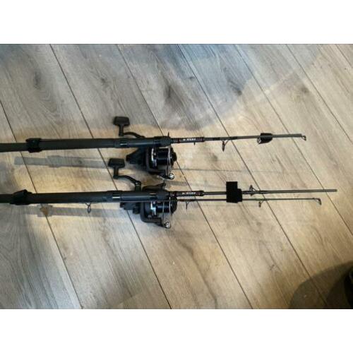 Nash dwarf 6ft 3lb incl nieuw spro molens karpervissen