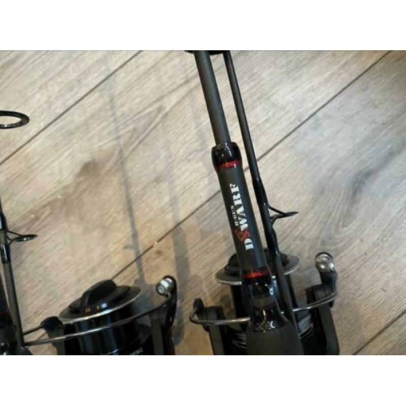 Nash dwarf 6ft 3lb incl nieuw spro molens karpervissen