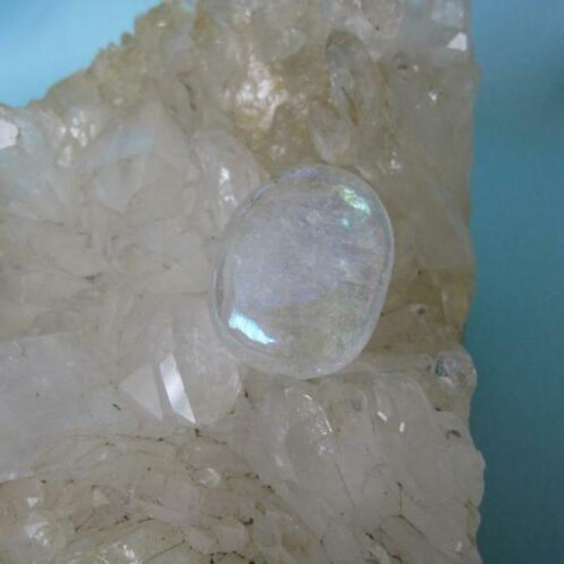Angel Aura Kwarts Trommelsteen