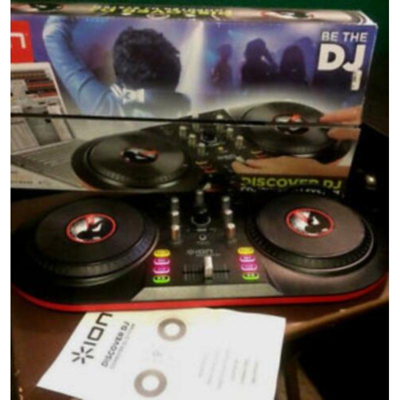 Ion discover dj draaiset nieuw in doos ! Discover dj laat je
