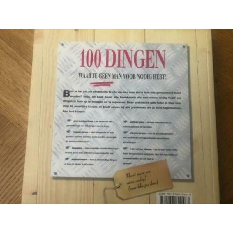 100 dingen waar je geen man voor nodig hebt | leuk als kado!