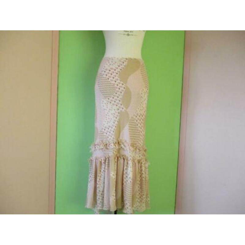 Zara basic boho rok maat 38 (made in Spain)