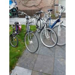 4 fietsen te koop
