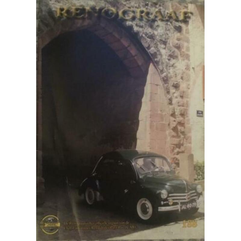 Verzameling tijdschriften en folder RENAULT 4 CV