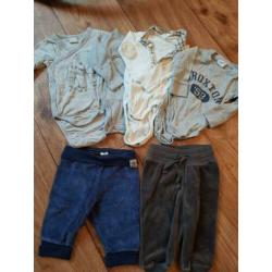 11 stuks babykleding maat 62