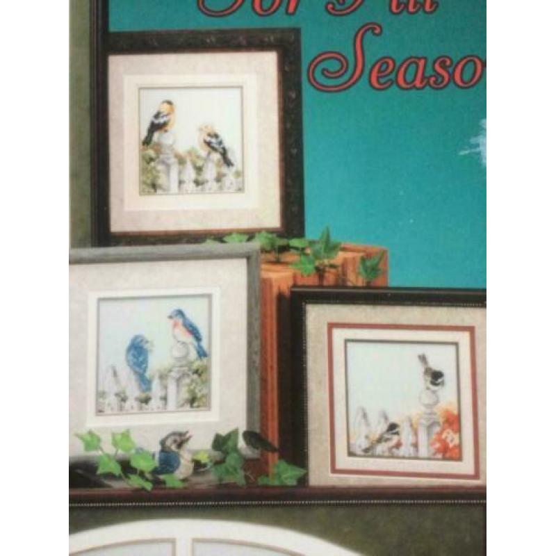 Borduurboekje 'Birds For All Seasons'
