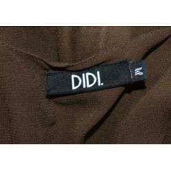 DIDI overslag blouse M bruin