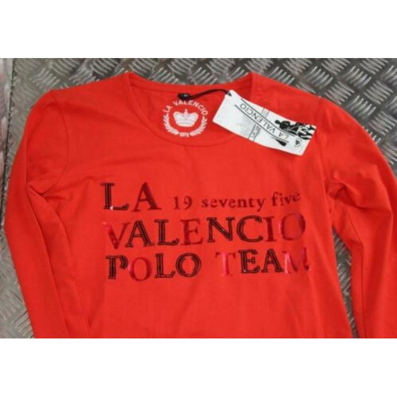 Nieuw La Valencio t-shirt Cindy div. maten nu €20,- !!