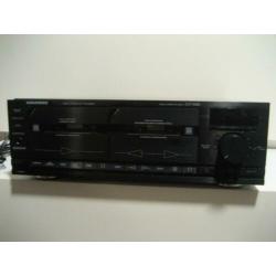 Grundig twin cassettedeck CCF5300 - zie tekst