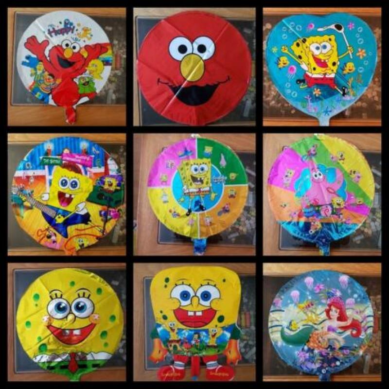 Folie ballon 45 cm Frozen Minions Cars Paw Patrol Prinsessen