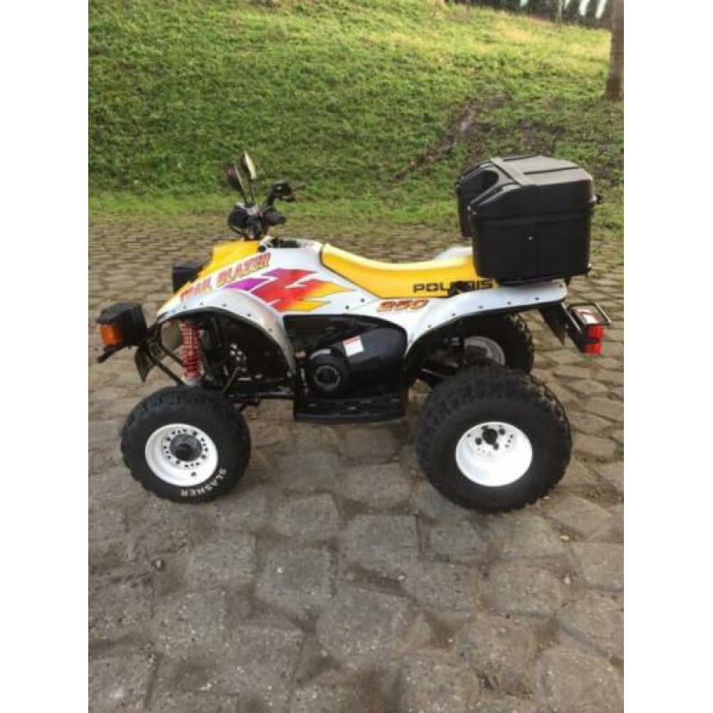 Polaris Trail Blazer met origineel kenteken