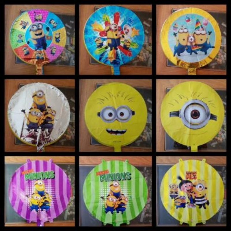 Folie ballon 45 cm Frozen Minions Cars Paw Patrol Prinsessen