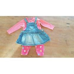 Babykleding meisje pakket 3 maat 62