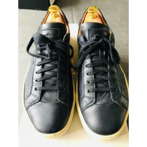 Santoni sneakers Gloria volledig leer