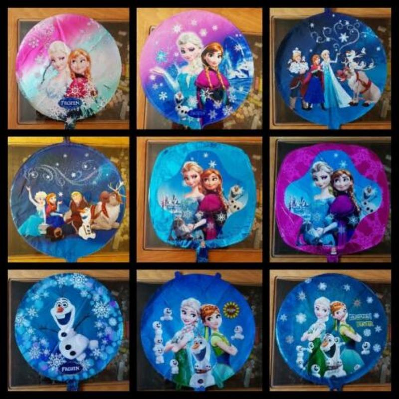 Folie ballon 45 cm Frozen Minions Cars Paw Patrol Prinsessen