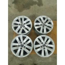 5 gaats vw velgen, volkswagen velgen, 15 inch velgen