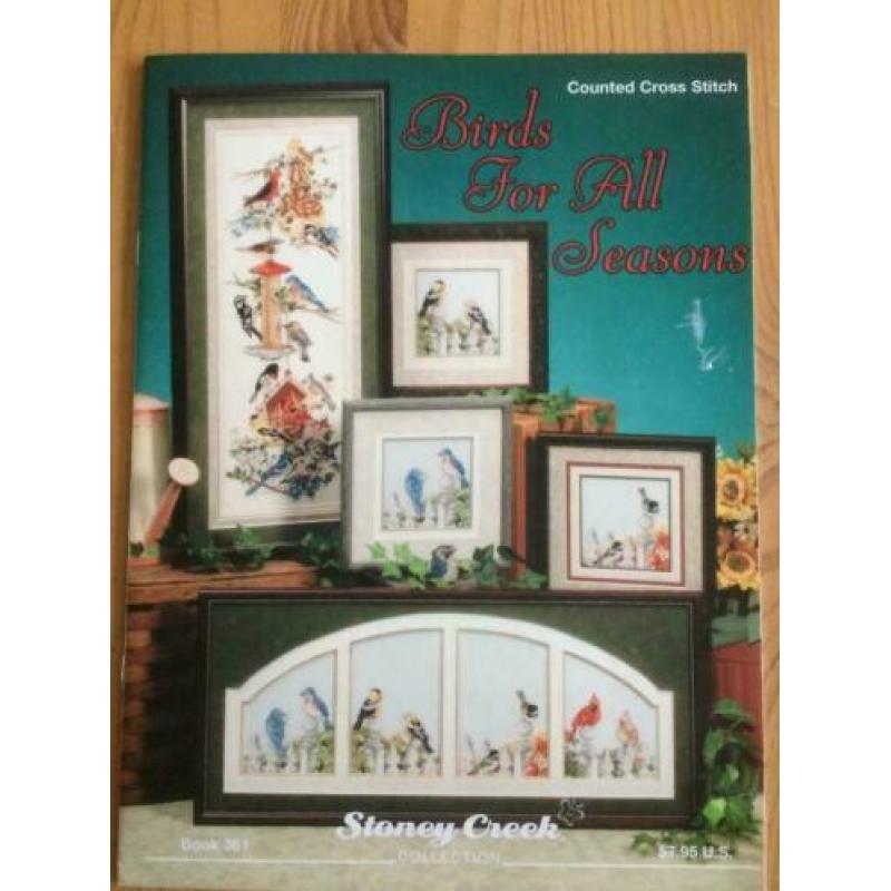 Borduurboekje 'Birds For All Seasons'