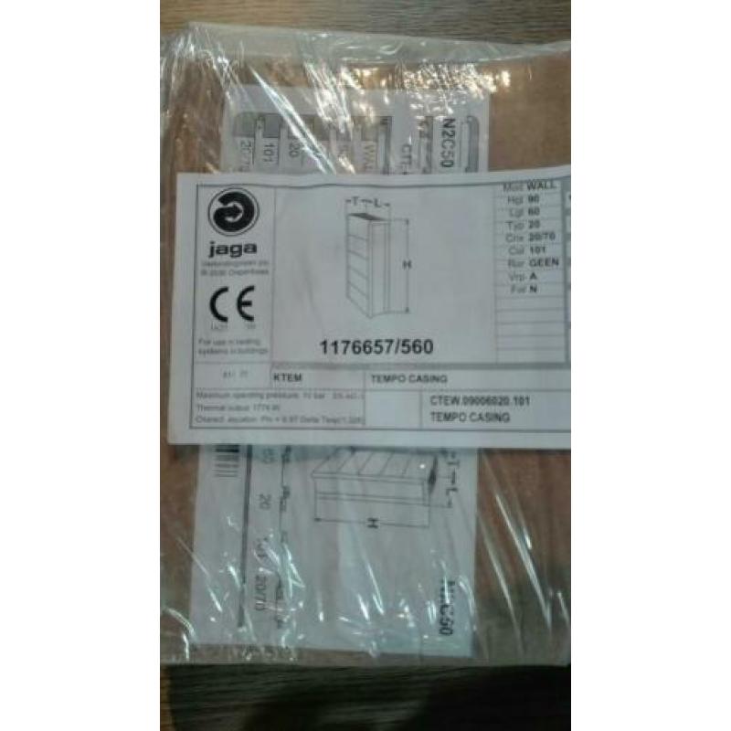 Nieuwe radiator Jaga