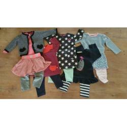 Babykleding meisje pakket 7 maat 62