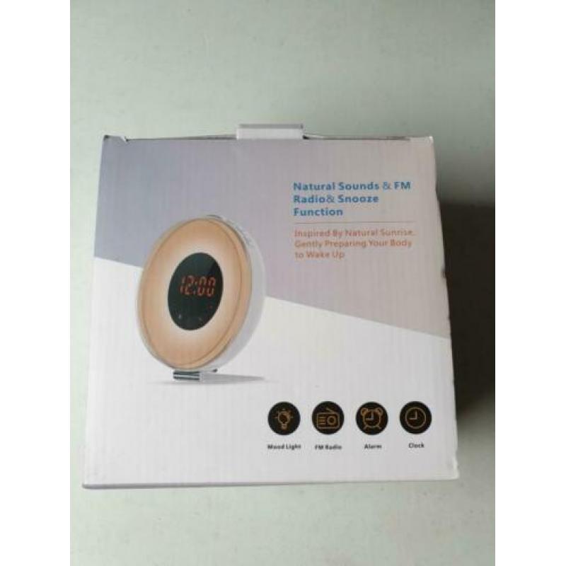 Wake up light.radio wekker