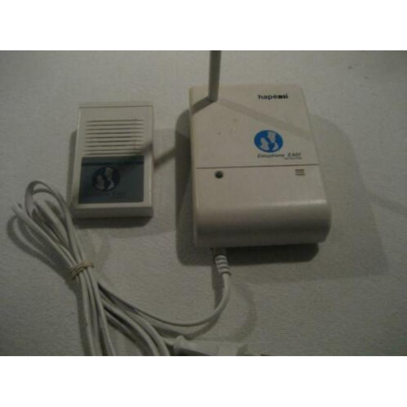 Hapé EA61 Draadloos zend en ontvanger systeem ,babyfoon