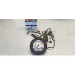 elektrische scooter blok motor accu kabelboom
