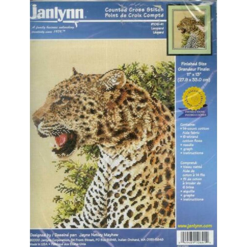 Cado JANLYNN BORDUURPAKKET, LEOPARD