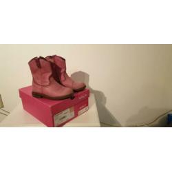 Meisjes fuchsia kipling laarsjes