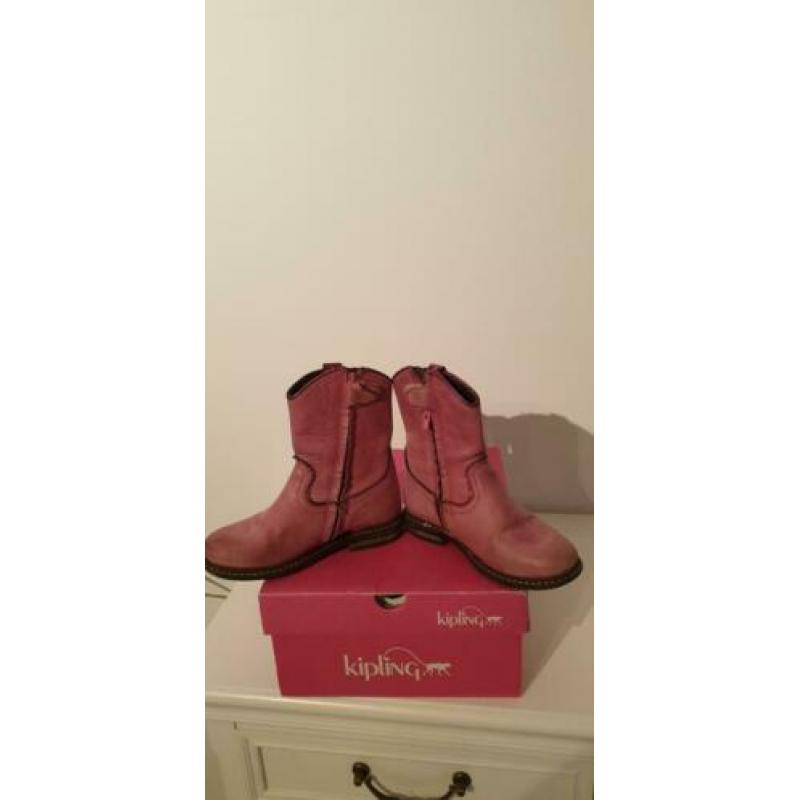 Meisjes fuchsia kipling laarsjes