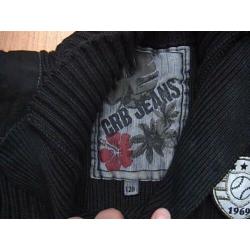 CARBONE / CRB stoere ZGAN zwarte trui voor jongen maat 128